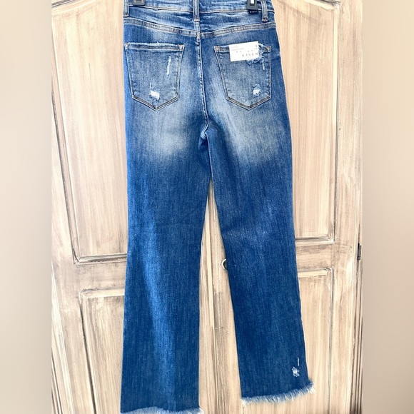 NWT Risen Straight Leg Jeans size 5 - Picture 11 of 11